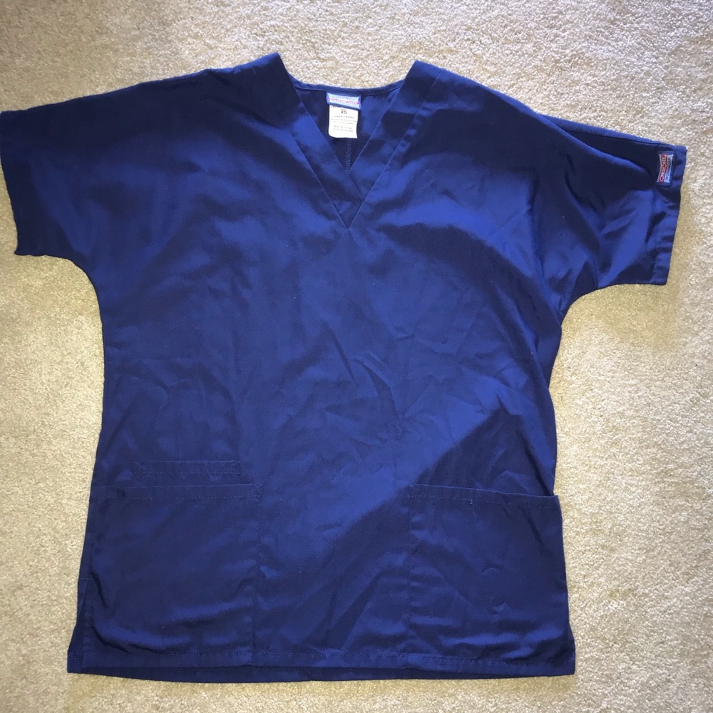 Blue Scrubs (Top) XS